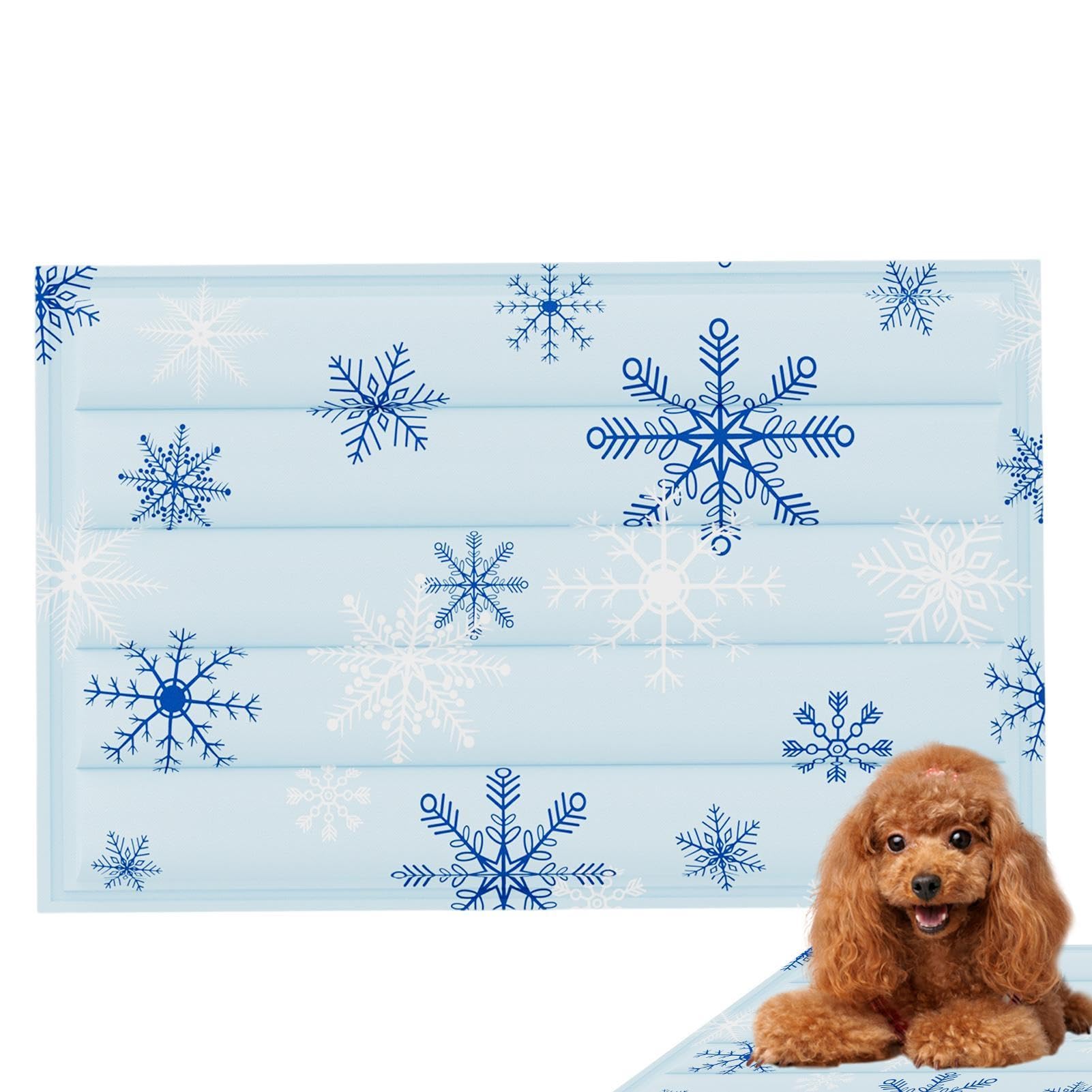 Tapis de couchage pour chat premium - Coussin auto-rafraîchissant d'été