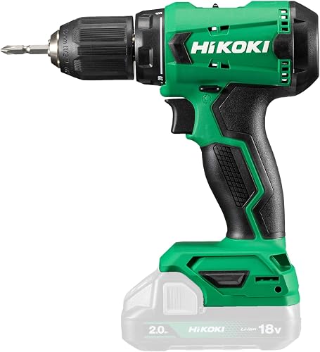 HiKOKI Perceuse-Visseuse 18V DS18DD, 50 Nm, Mandrin 13 mm…