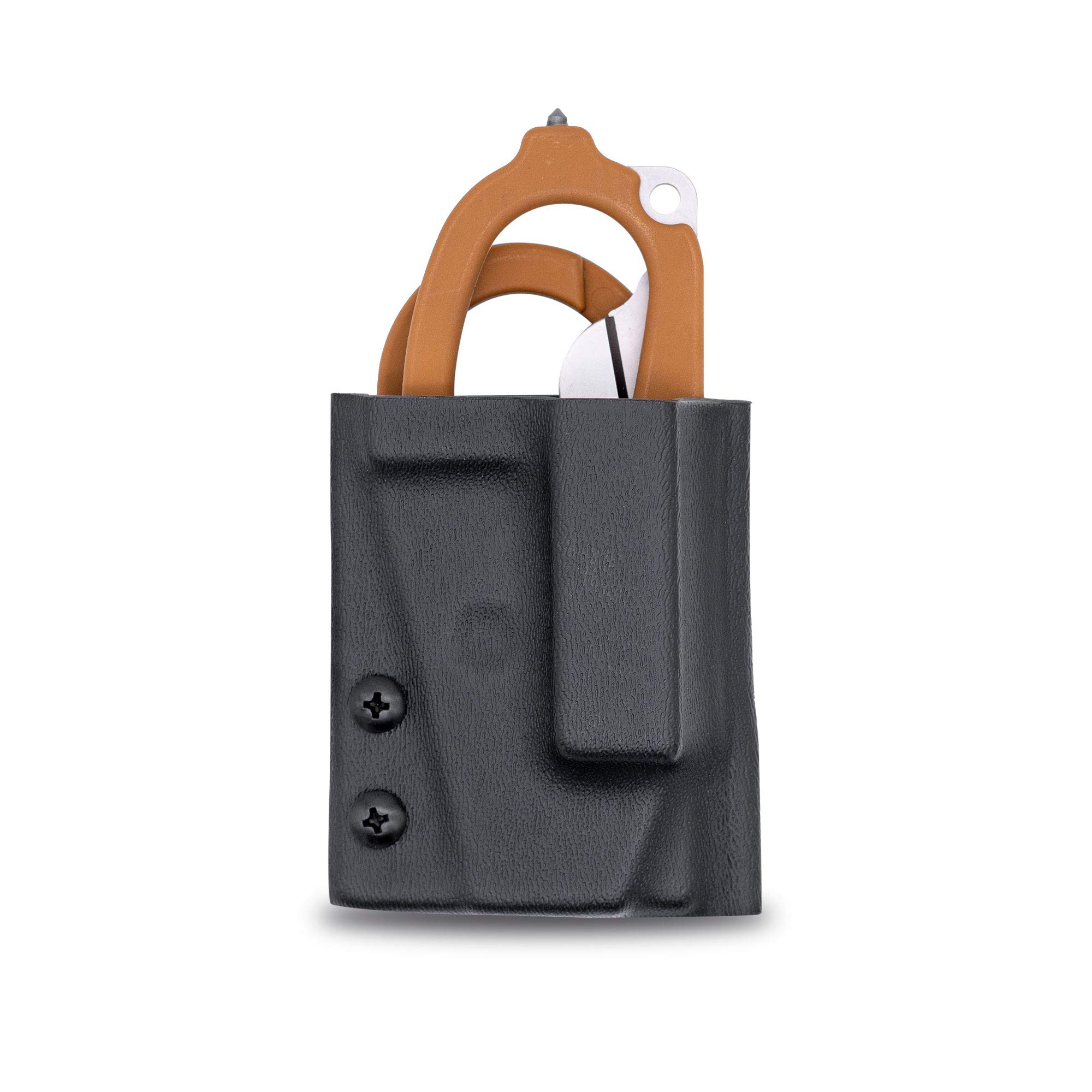 Clip & Carry Kydex Multitool Sheath for LEATHERMAN Raptor Trauma Shears - Made in USA (Multi-Tool not Included) EDC Multi Tool Sheath Holder Holster Cover