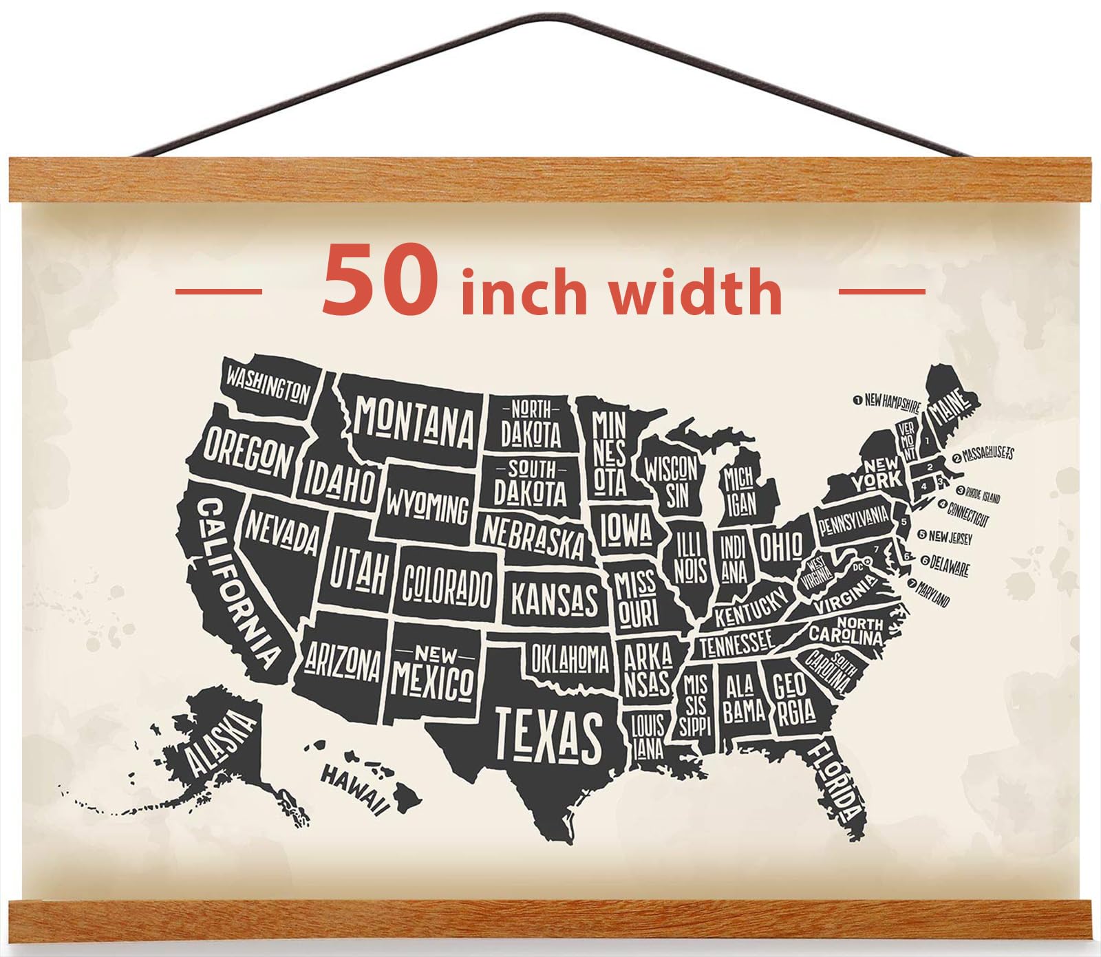 1950 Wood Frame Vintage Poster ポスター 1950 Wood Frame Vintage Poster ポスター 1950~ Wood Frame