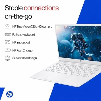 HP 16GB RAM Student and Home Laptop with Microsoft 365, 64GB SSD, Fast Intel Core, Win 11 w/o Earbuds Perfect for Work & Play