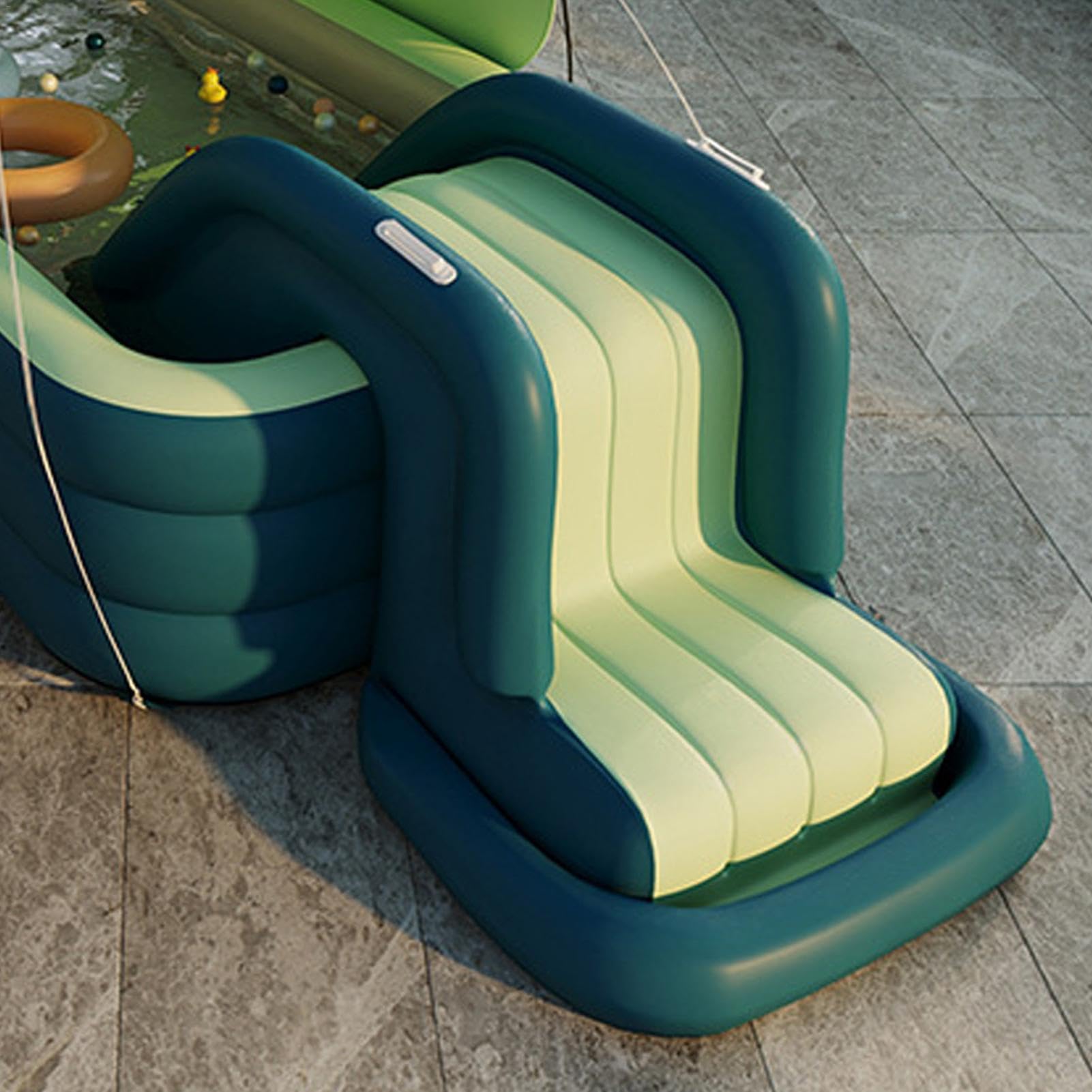 Wasserrutsche für Pool – Wasserrutsche für Pool, aufblasbare Wasserrutsche für Pool | Sommer-Wasserrutsche für Poolpartys im Garten – Spaß für Erwachsene und