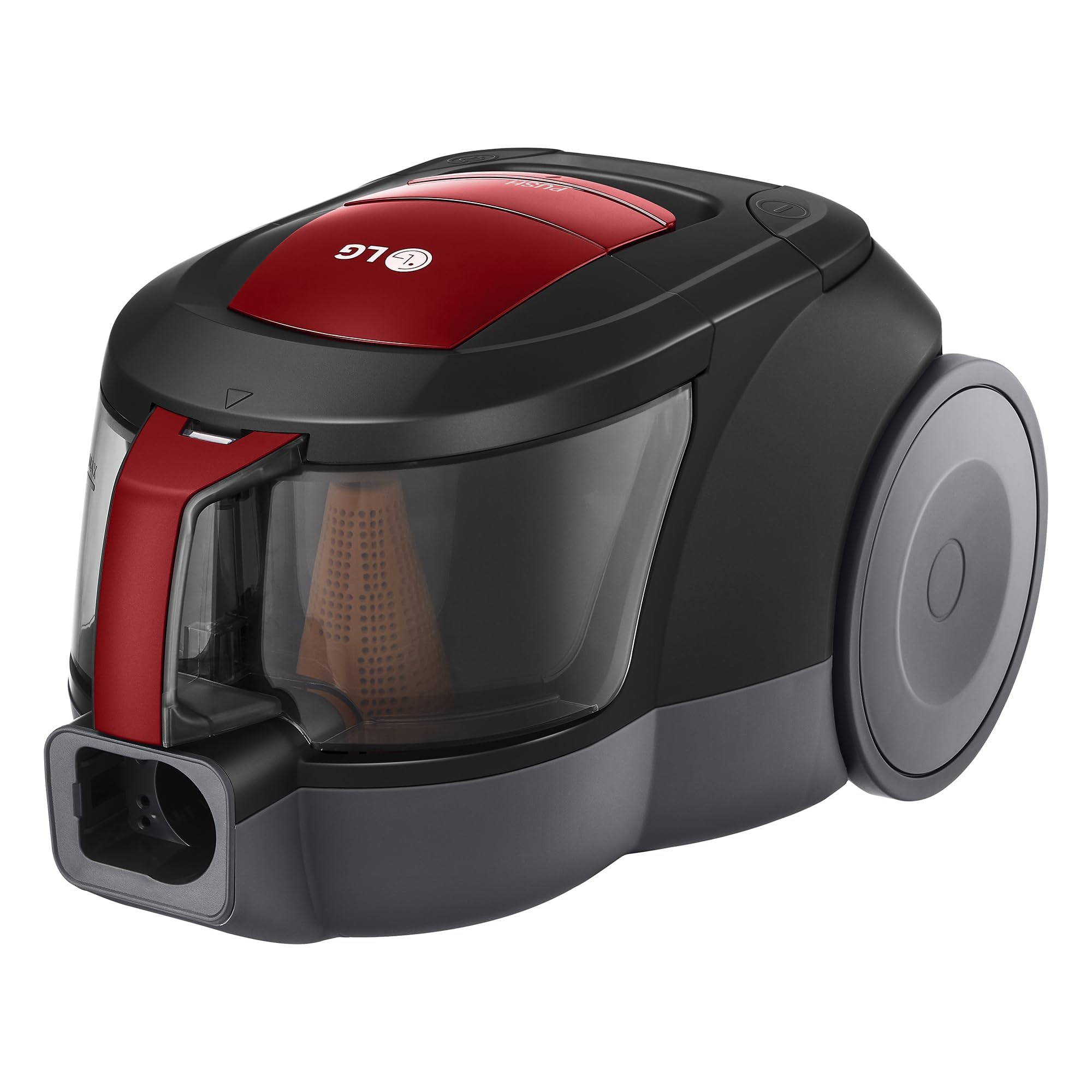 LG VC5506NHTCR Aspirapolvere senza sacchetto 650 W, Sistema Ciclonico Elipse, Aspirapolvere Tubo Telescopico, Regolazione Potenza, Serbatoio 1,1 L, Speciale Animali domestici + Tappeti-Pavimenti,