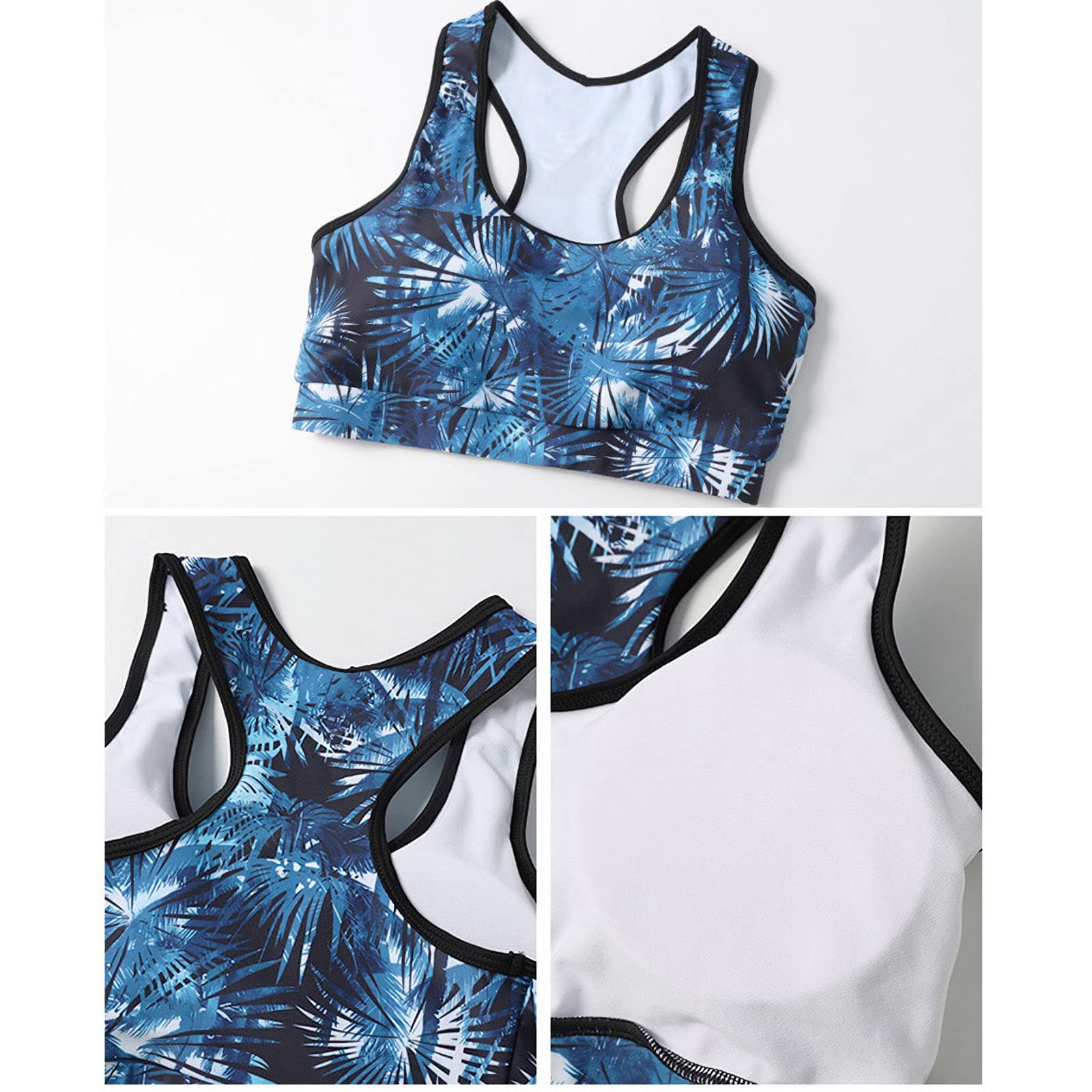 Traje de Neopreno para Mujer, Juego de 5 Piezas Traje de Surf Protección UV, Traje de Buceo Elástico Atlético Manga Larga Verano, Traje de Baño Dividido-L(52-59kg)-Mujer