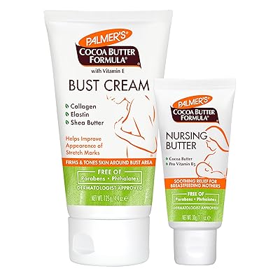 Palmers Nursing Butter & Bust Cream bundle Pack of 2