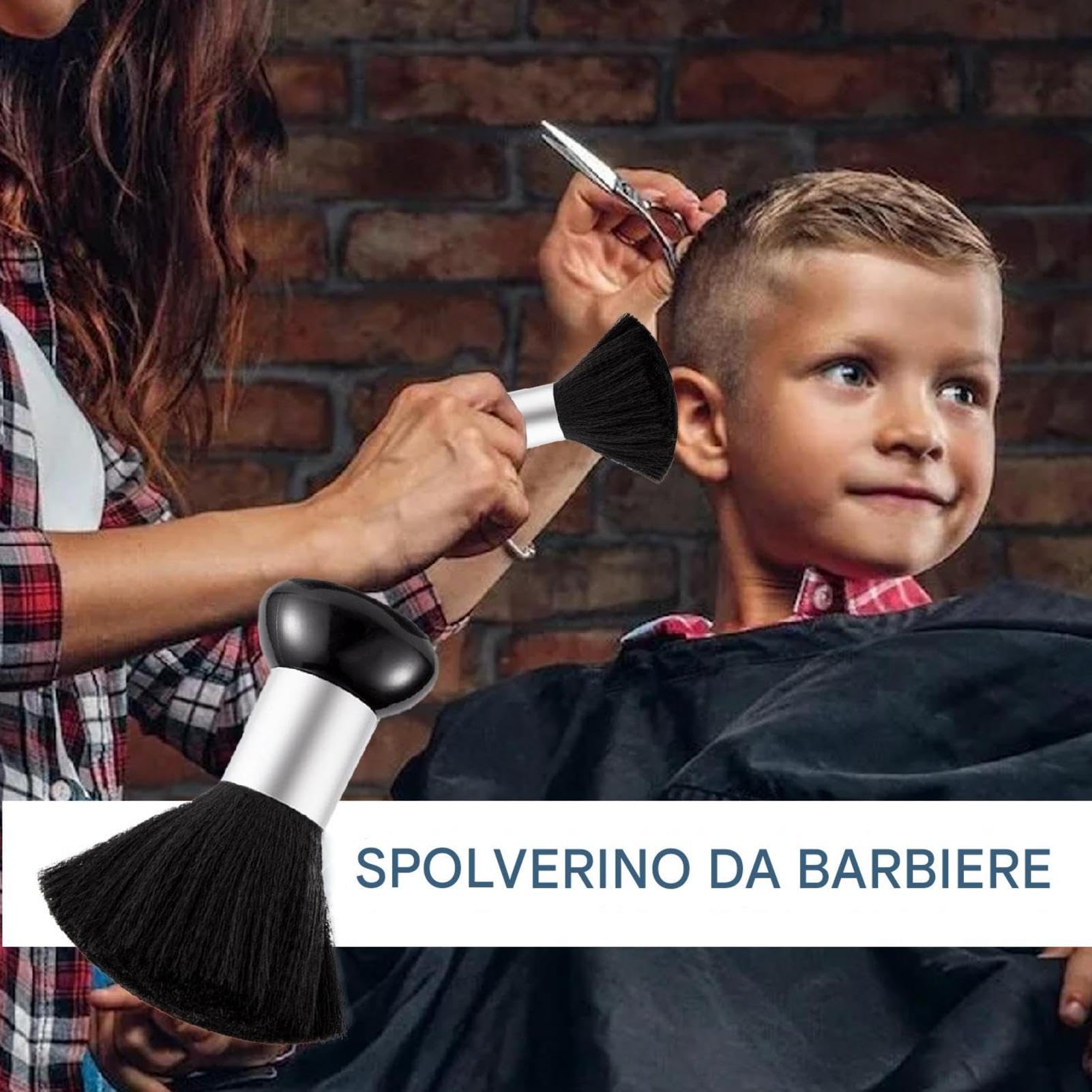 BARBER FACE PULIZIONE DI CUSCHIO CAPILE - Duster Del Collo A Pennello Da Barbiere | Duster Collo Che Taglia I Capelli | Pespa Per Il Collo Del Taglio Del Taglio Dei Capelli | Pennello Per La Depilazio