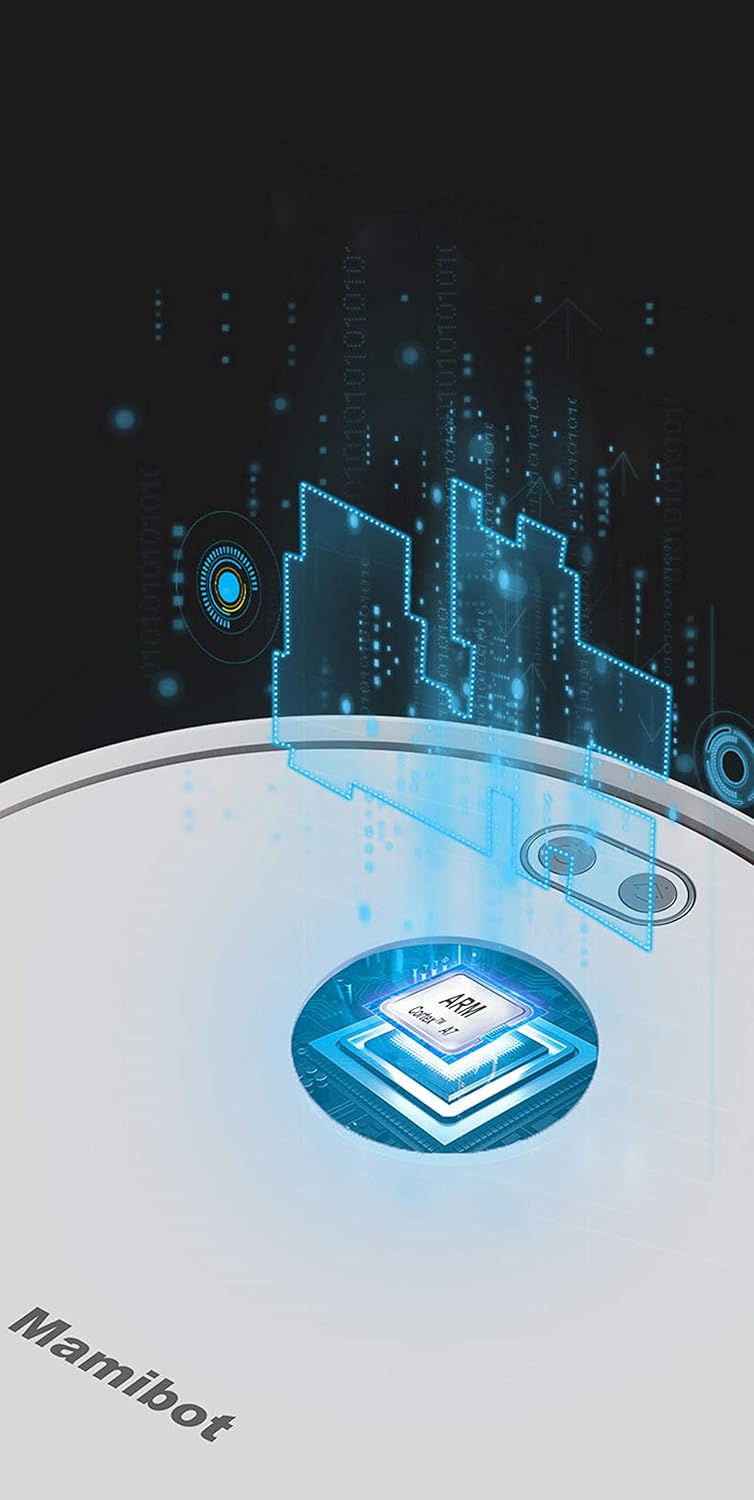 Mamibot Exvac 880 Wisor on charging dock