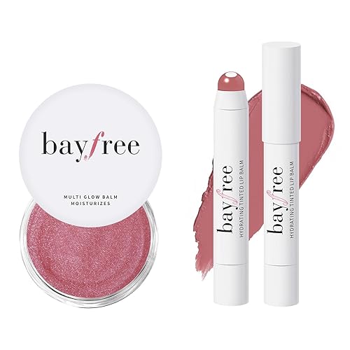 Rubor en crema para mejillas acabado radiante, hidratante, cremoso, ligero y mezclable, bálsamo de labios vegano y suave, vitamina E hidratante