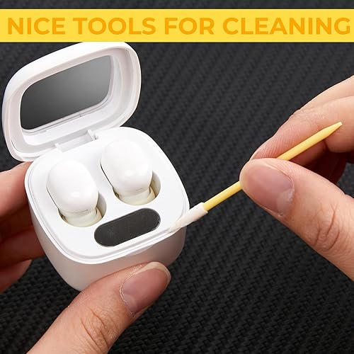 Vista 14 de Chinco 200 hisopos de limpieza para impresora de inyección de tinta, cabezal de impresión, cámara, lente óptica, equipo óptico (verde)