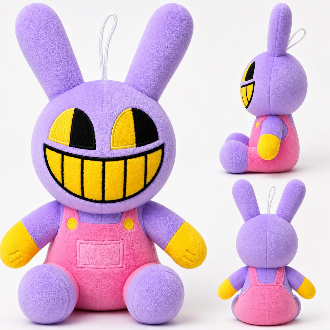 The Amazing Digital Circus Peluche - 25 cm Jax Carattere Peluche a Tema Circo Digitale, Regalo Perfetto per Bambini e Appassionati.