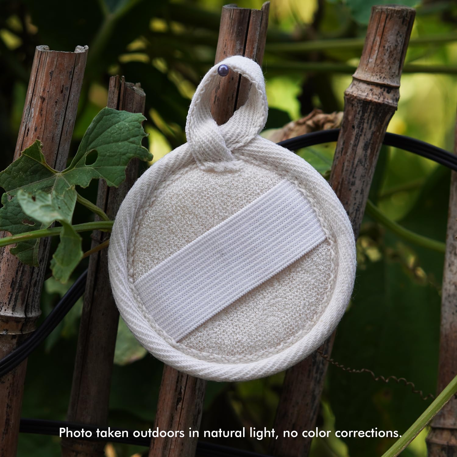 Spugna esfoliante per il viso in luffa naturale, 12 pezzi, spugna organica per la pulizia del corpo, 8 cm, esfoliante per il viso, spazzola e massaggiatore, per uomini e donne, pelle liscia e luminosa