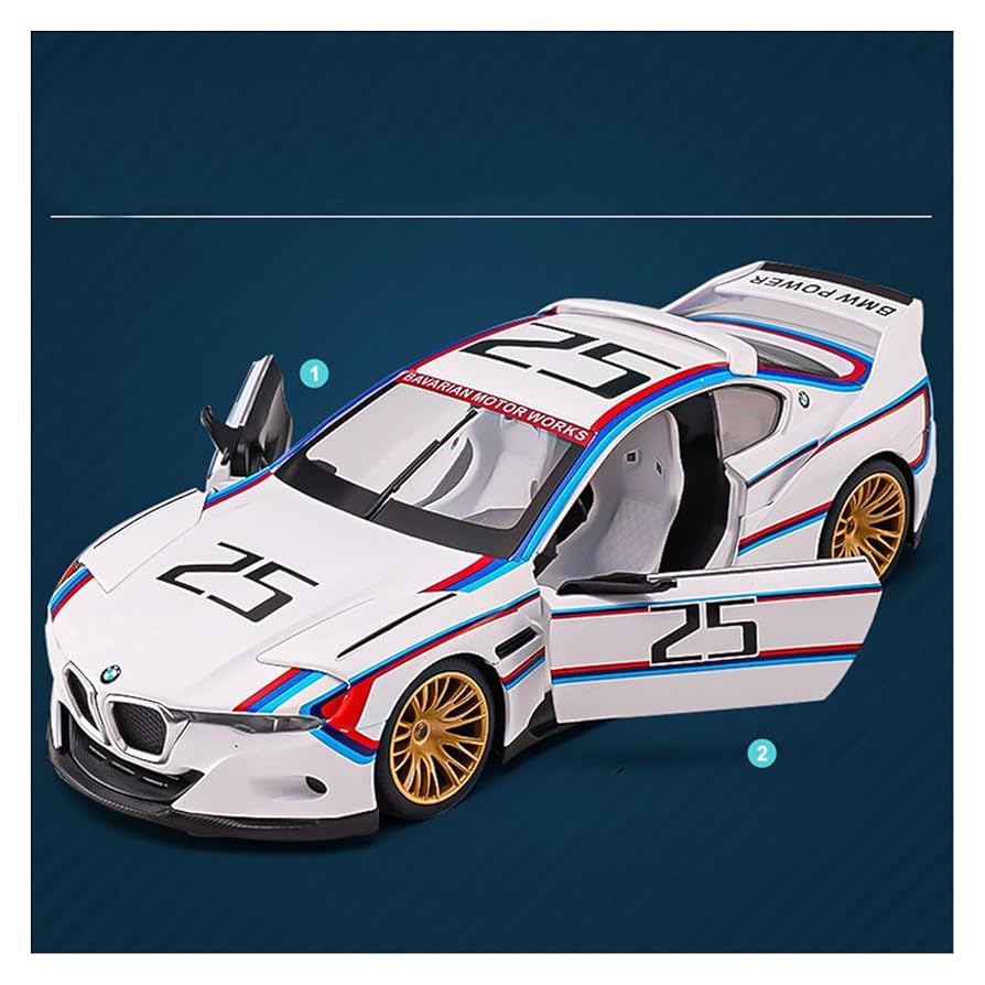 絶盤品 BMW 3.5CSLレースカー ミニカー ナンバー24 1/18 絶盤品 BMW 3.5CSLレースカー ミニカー ナンバー24 1/18 - メルカリ