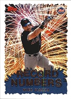 1999 Topps Record Numbers Baseball Card #RN2 Mike Piazza Near Mint/Mint