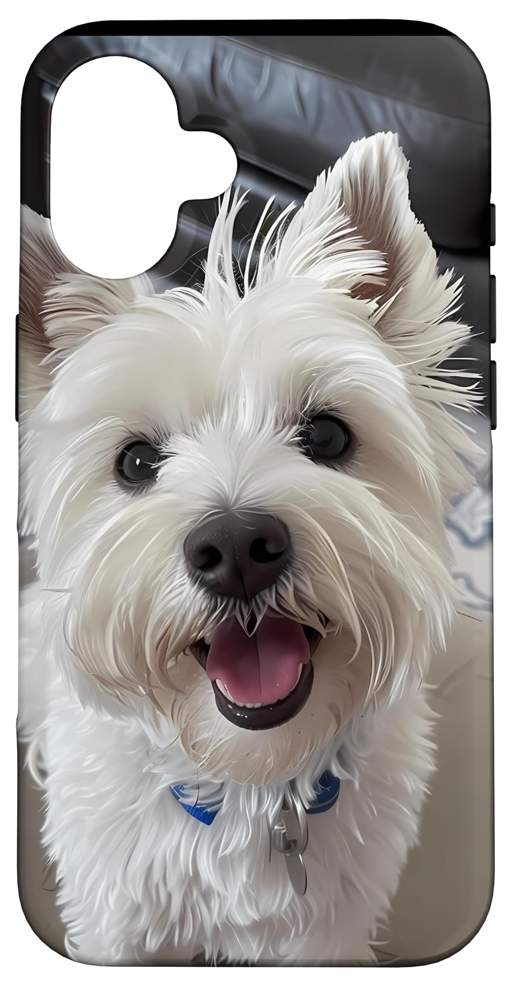 Westie Dog Pattern Art & Accessories Collection Case for iPhone 16
