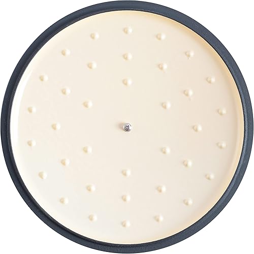 Vista 13 de Crock Pot Artisan - Horno holandés redondo de hierro fundido esmaltado de 5 cuartos de galón, color rosa rubor