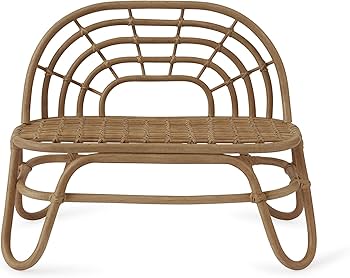 美品】OYOY オイオイ ラタン レインボー スツール 椅子 丸イス Amazon 美品】OYOY オイオイ ラタン レインボー スツール 椅子 丸イス Amazon