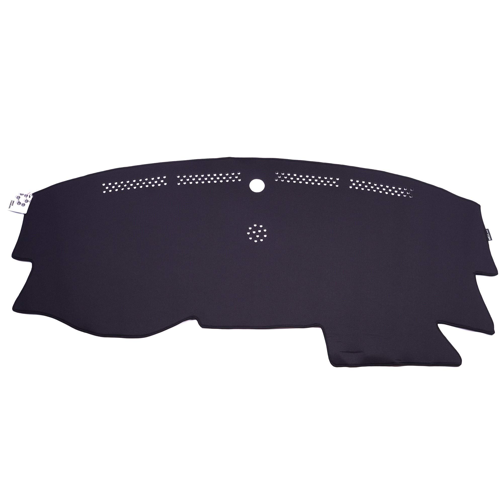 WellVisors Black Dash Mat Dashboard Cover Compatible with Honda 2018-2024 Odyssey