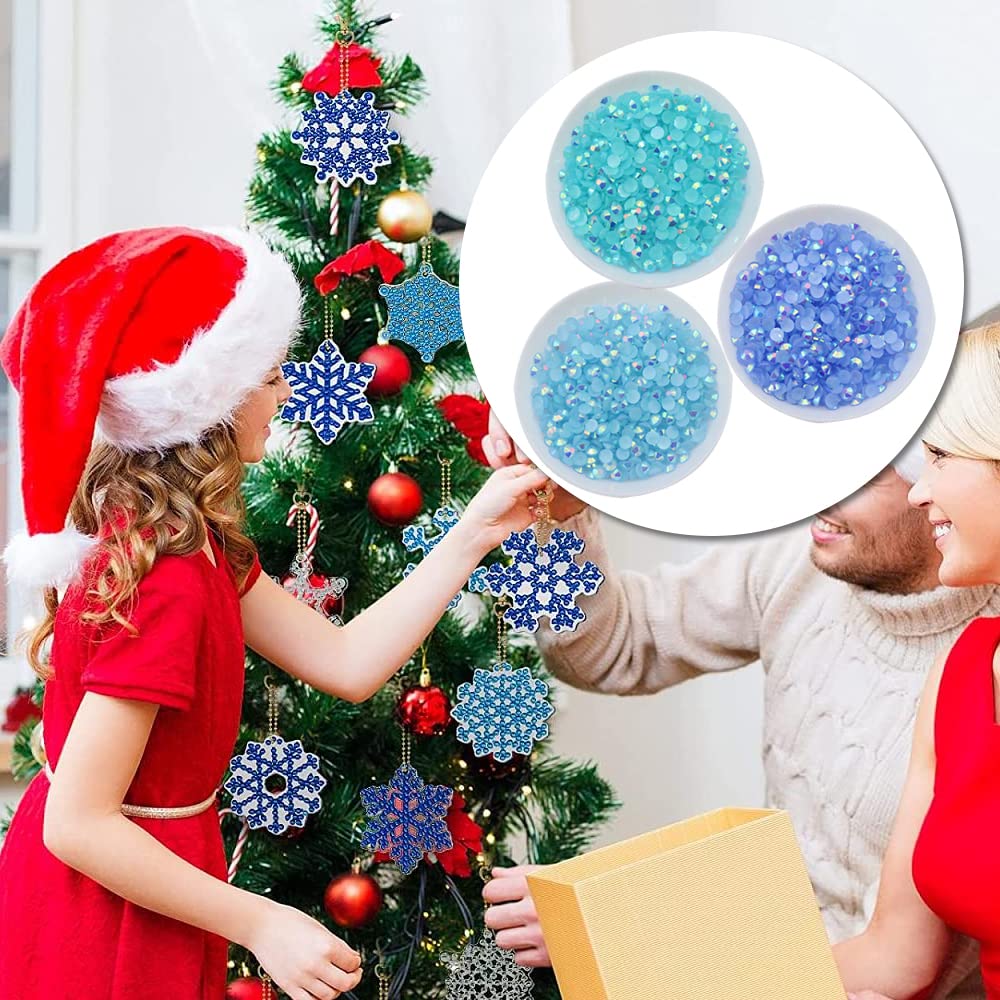 Perline Diamond Painting Rotonde-20.000 Diamanti Rotondi/20 Colori-Accessori per Diamond Painting per l’arte Fai‑da‑te