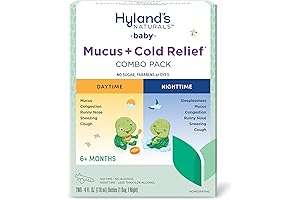 Hyland's Baby Mucus and Cold Relief Day & Night Value Pack -...