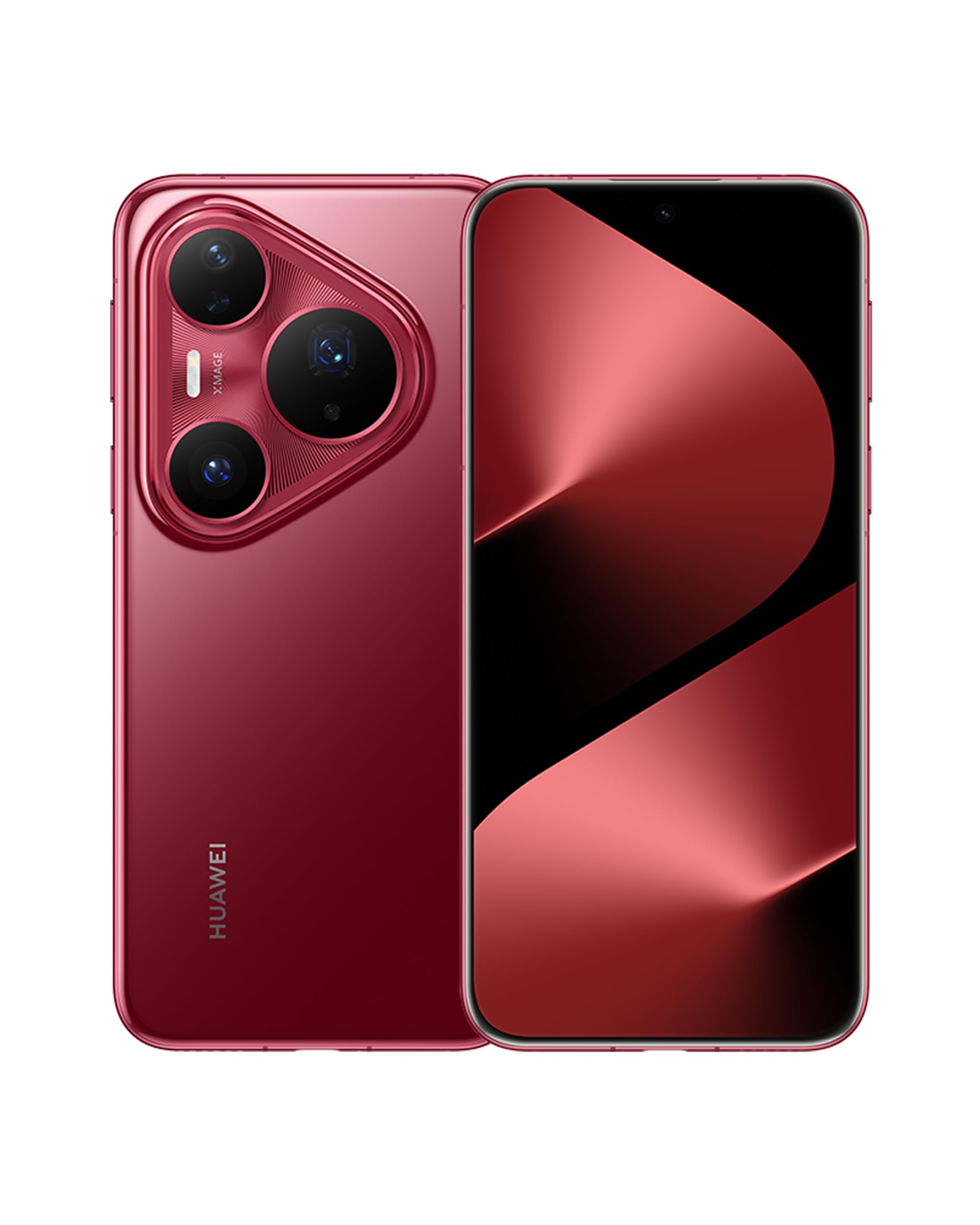 HUAWEI Pura 80 Pro Smartphone 12GB+512GB, Fotocamera Ultra Lighting da 1 pollice, Fotocamera Ultra Lighting Macro con Teleobiettivo, Eliminazione del rumore AI, 5170 mAh, Rosso smaltato