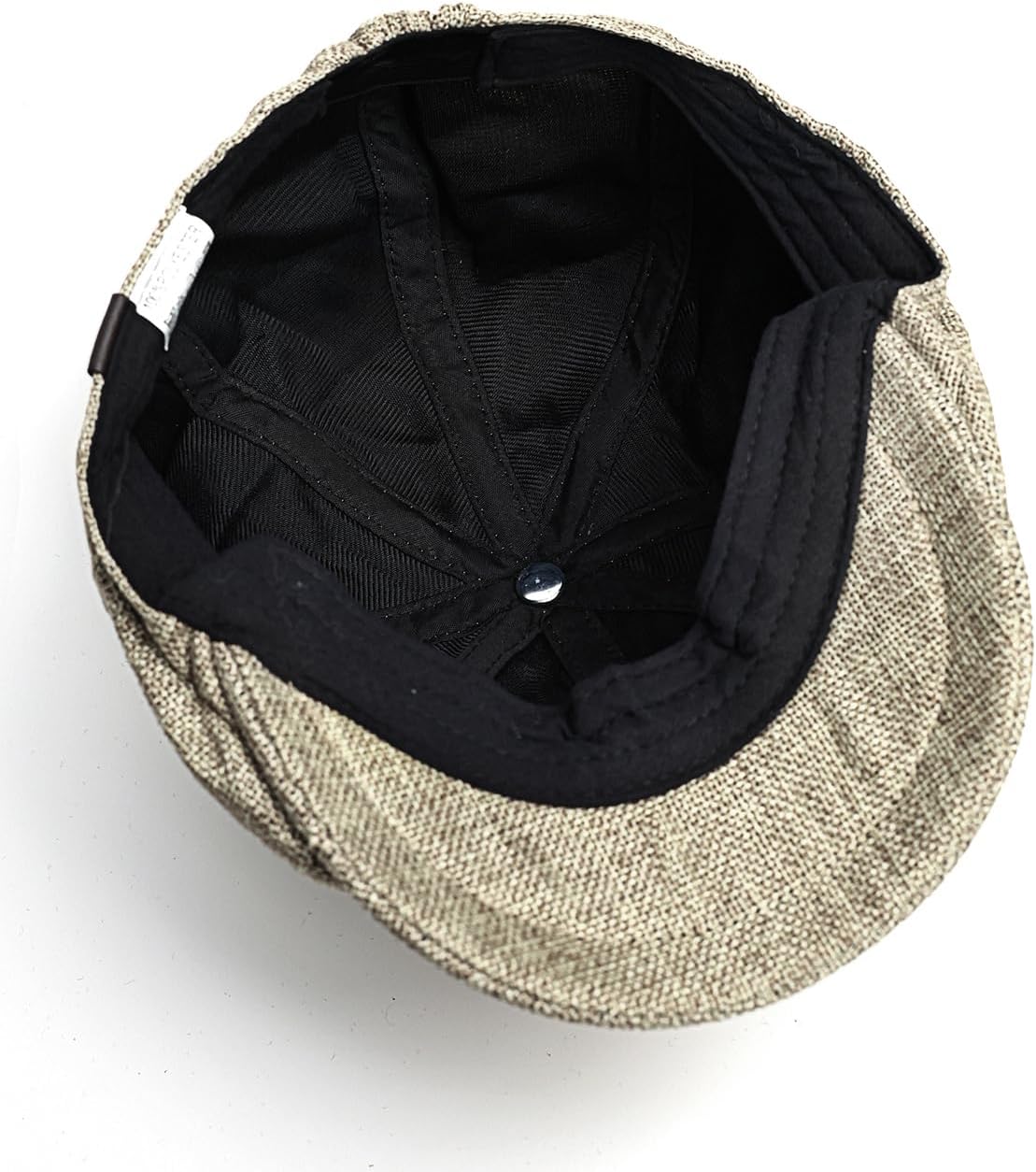 Newsboy Cap for Men 8 Panel Vintage Cabbie News Flat Gatsby Mens Hats Adjustable Linen Mens Hats - Image 3