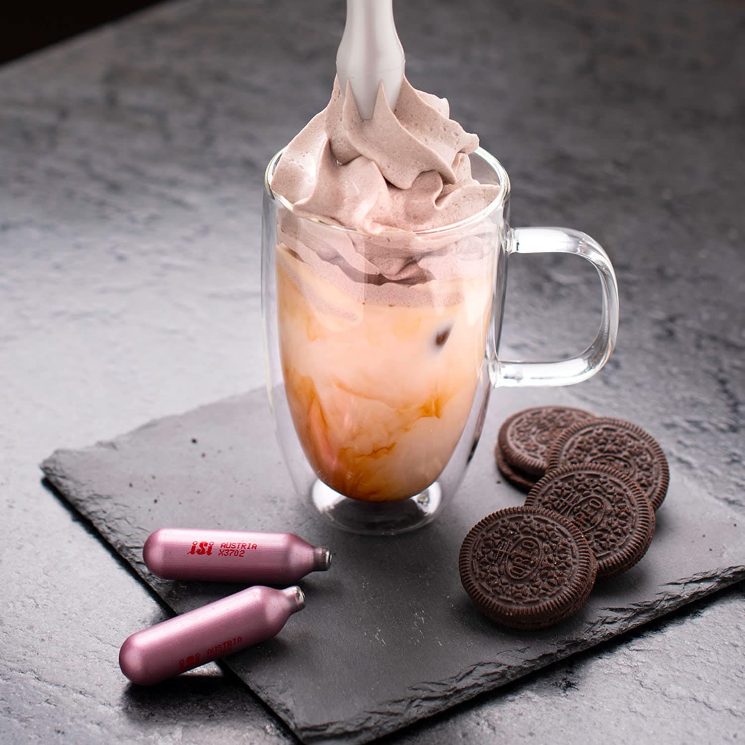 Colichef Sifone Professionale per Panna Montata iSi Gourmet Whip 1 Litro/Perfetto per le preparazioni Calde o Fredde (panna montata ed espume). La Scelta dei Più Grandi Chef di Tutto il Mondo