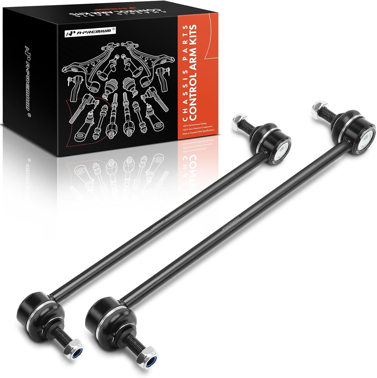 A-Premium 2 x Front Sway Bar Links Stabilizer Bar Links, Compatible with Honda CR-V CRV 2017-2022