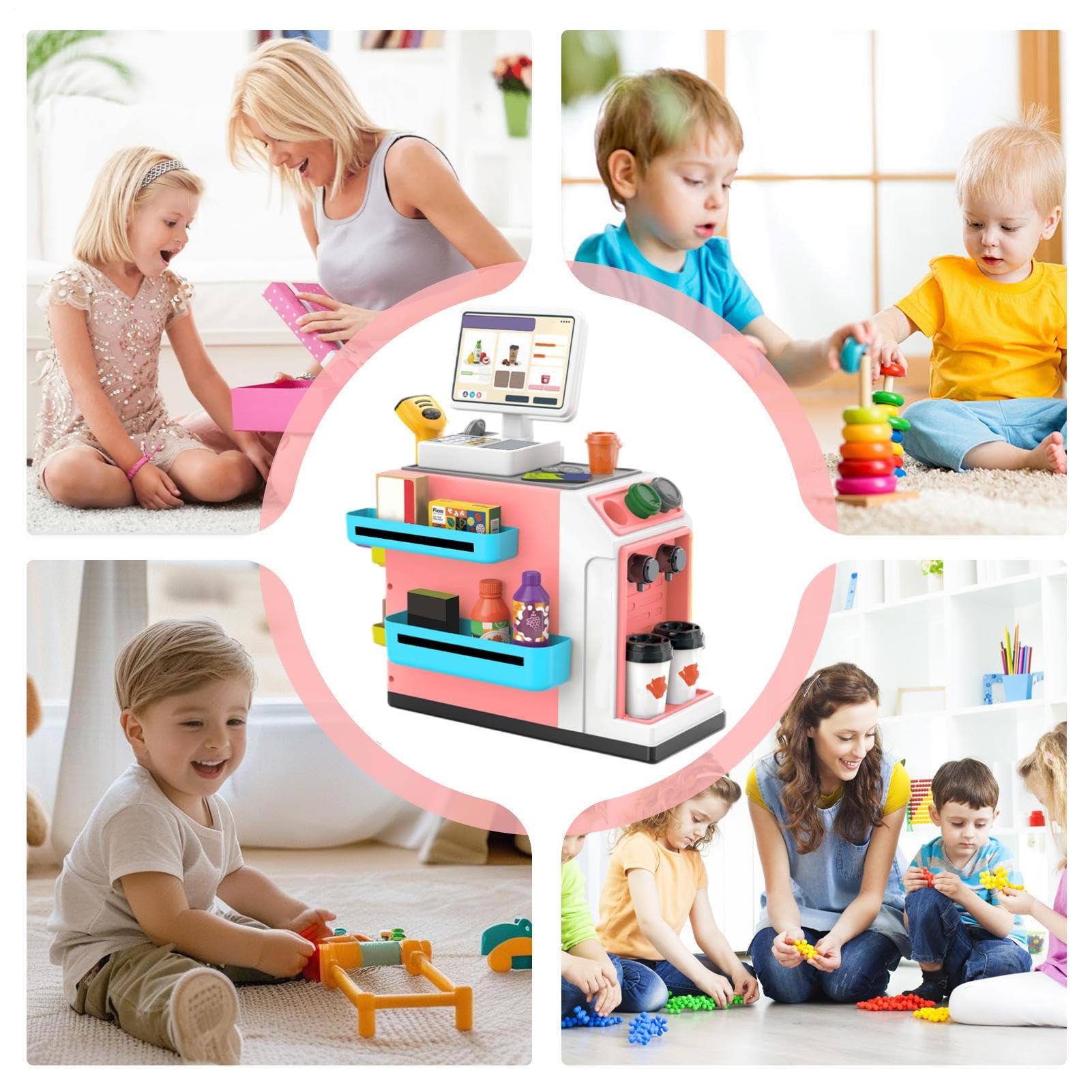 De Pago | Simulada | Juego De Mostrador De Comestibles para Niños | El De rol Interactivo Desarrolla Habilidades Matemáticas Y Confianza Social A Través De Un Juego De Aprendiza