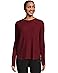 Elliott Lauren Cotton Cashmere - Round Neck Waffle Stitch Drop Shoulder Long Sleeve Sweater - Main View