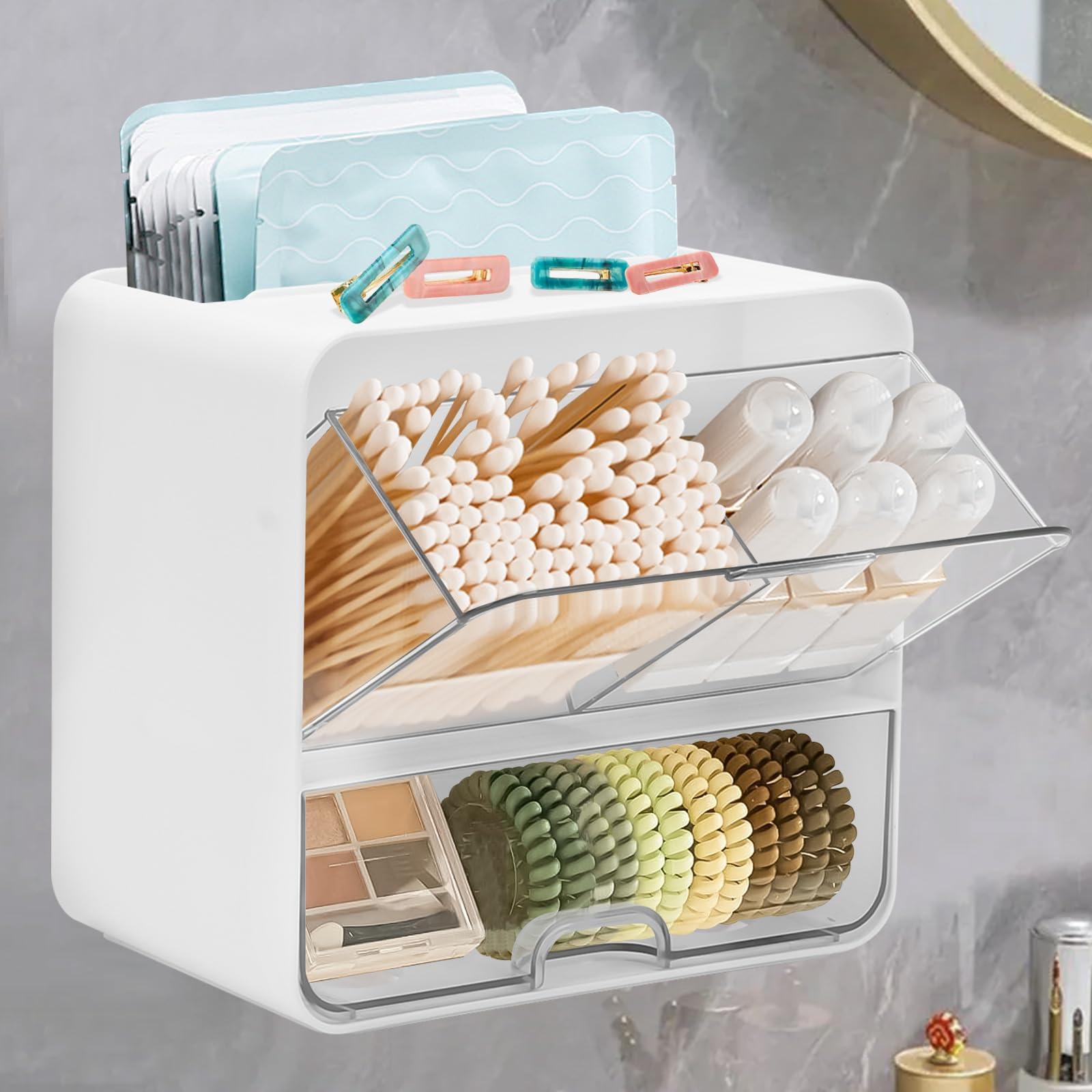 Porte-tampon mural élégant pour optimiser le rangement de vos produits féminins