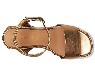 Steve Madden エスパドリーユ ウェッジ 厚底 サンダル PINKY Amazon.com | Steve Madden Women's Pinky Wedge Sandal, Bronze