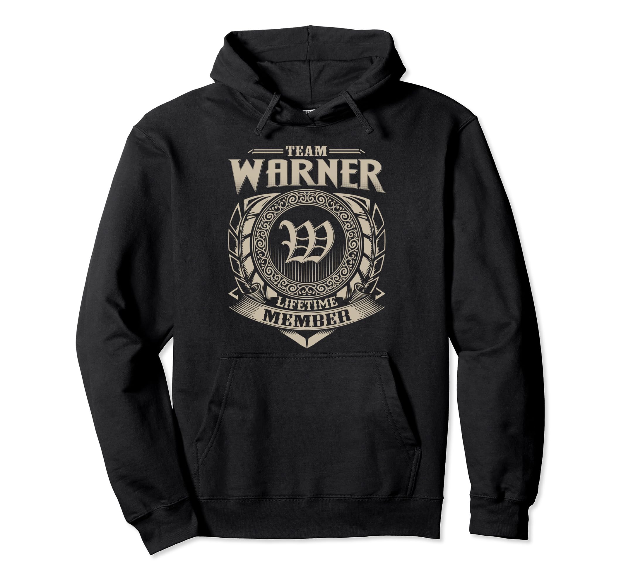 Funny Classic WARNER Family Vintage Tee GiftTeam WARNER Lifetime Member Surname WARNER Family Vintage Pullover Hoodie