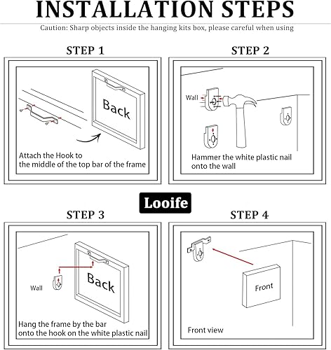 Miniatura 7 de Looife Lienzo decorativo para pared, 24 x 36 pulgadas, 3 paneles de piedras amarillas y grises en el lago debajo de la montaña, pintura giclée,