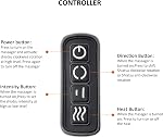 Snailax Cordless Shiatsu Neck Massager, Kneading Shoulder Massage with Heat, Neck & Shoulder Shiatsu Massager, Massage for Body, Use at home and Office