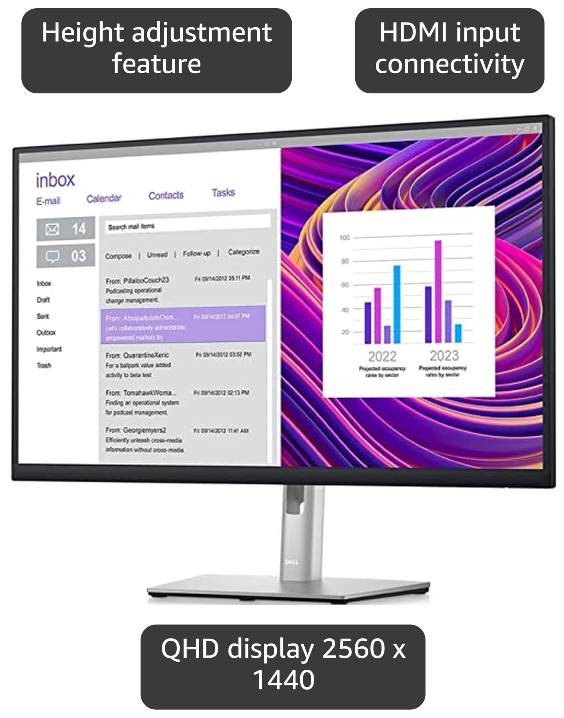 Amazon.com: Dell P2723DE 27