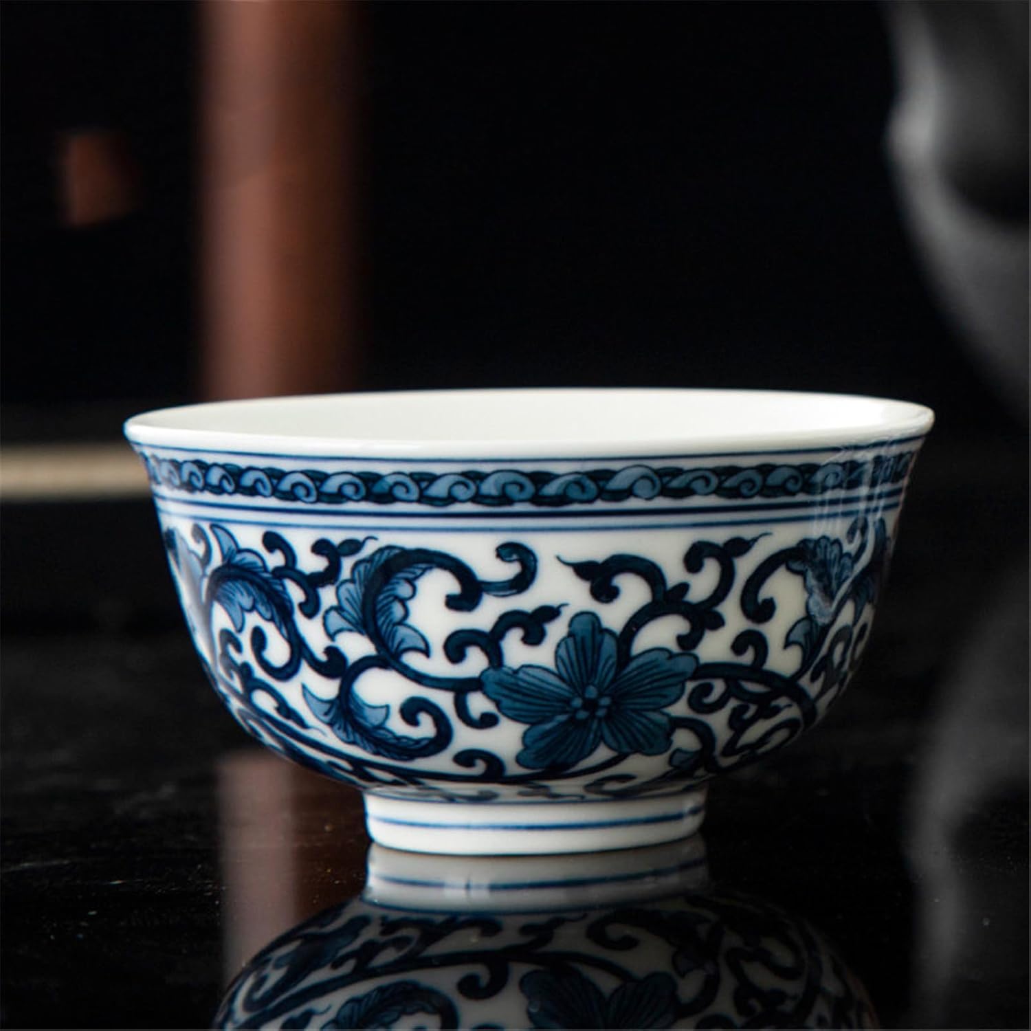 Large Ceramic Tea Bowl for Tea Masters and Enthusiasts-style1