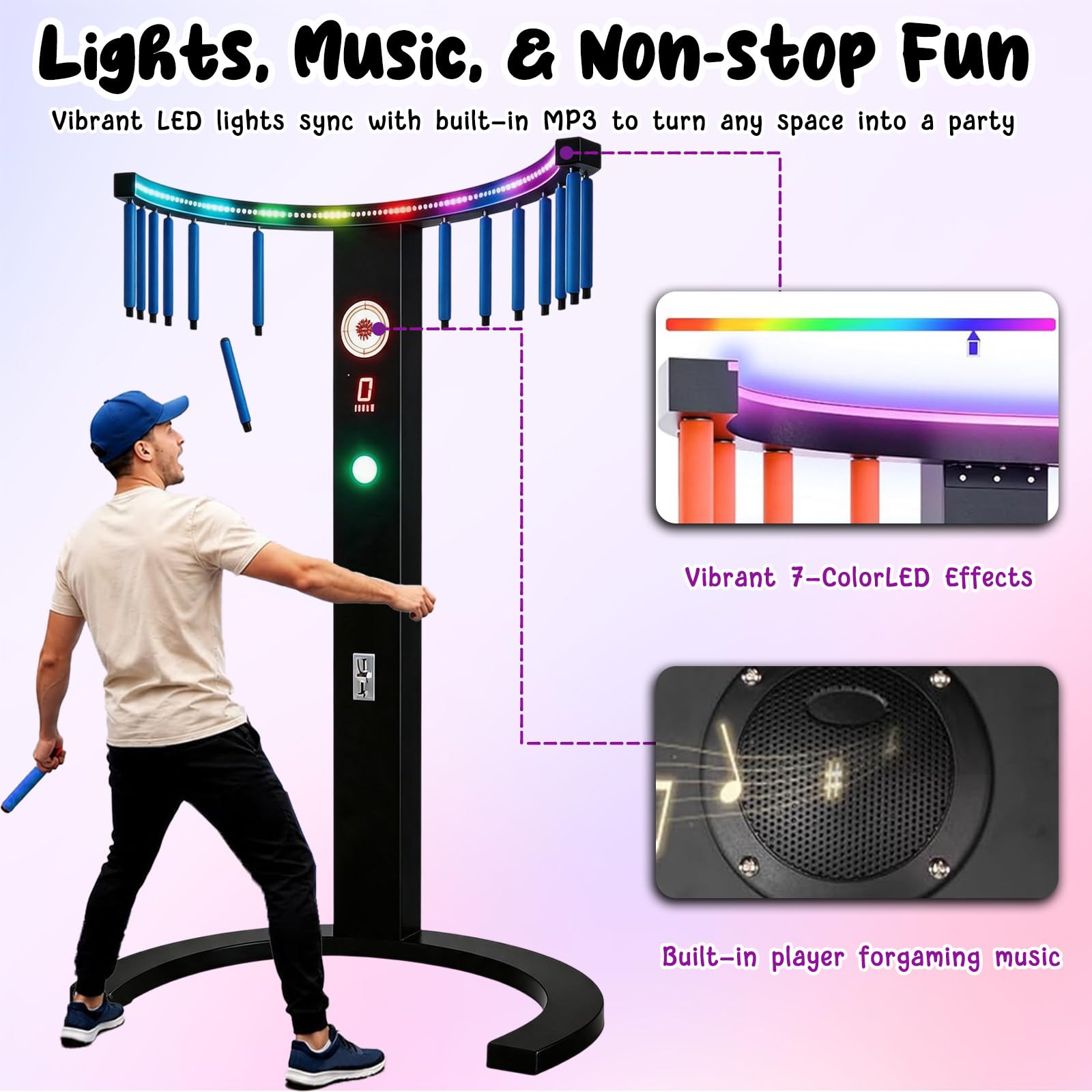 Gra Treningowa Koordynacji Ręka-Oko Z Pałeczkami Na Refleks, Gra Treningowa Koordynacji Ręka-Oko, Gra Zręcznościowa Z łapaniem Pałeczek Na Imprezy