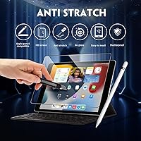 Vista 2 de Protector de pantalla para iPad de 10. generación (10.9 pulgadas, modelo 2022 A2696A2757A2777), película de vidrio templado sensible al tacto