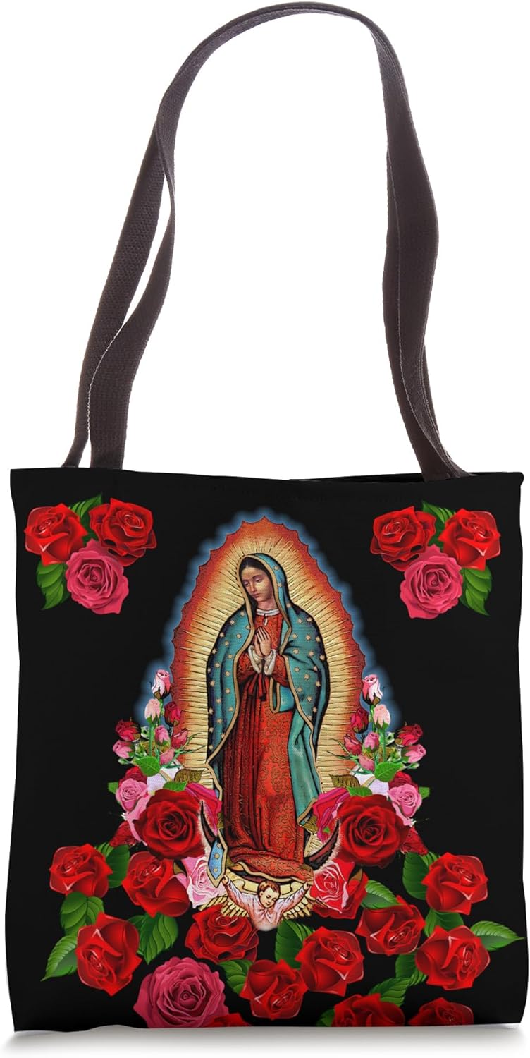 Virgin Mary Our Lady of Guadalupe Tote Bag Review Virgin Mary Our Lady of Guadalupe Tote Bag Review