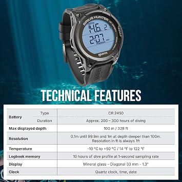 Sirius Hunter Dive Computer