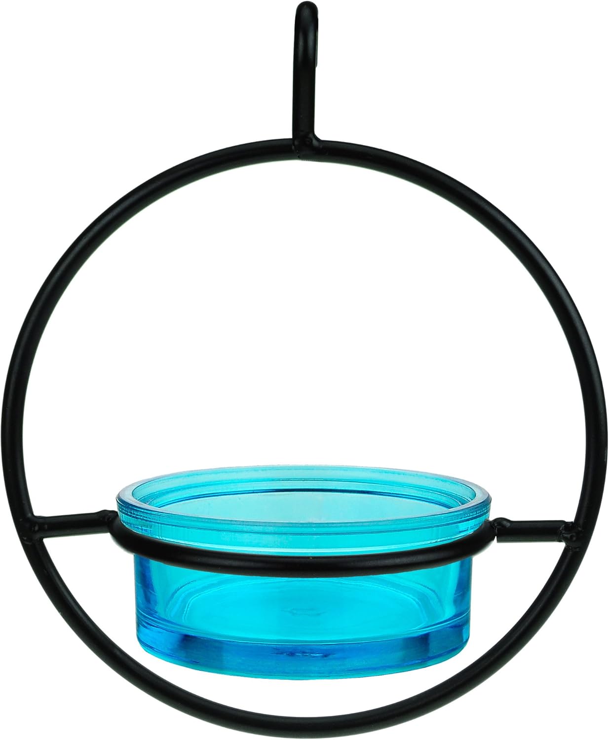 (Similar to stock photo) Hummble Basic Bird Feeder, M045-200-09, 3.4 Ounce Capacity, Aqua Blue, 1 Piece