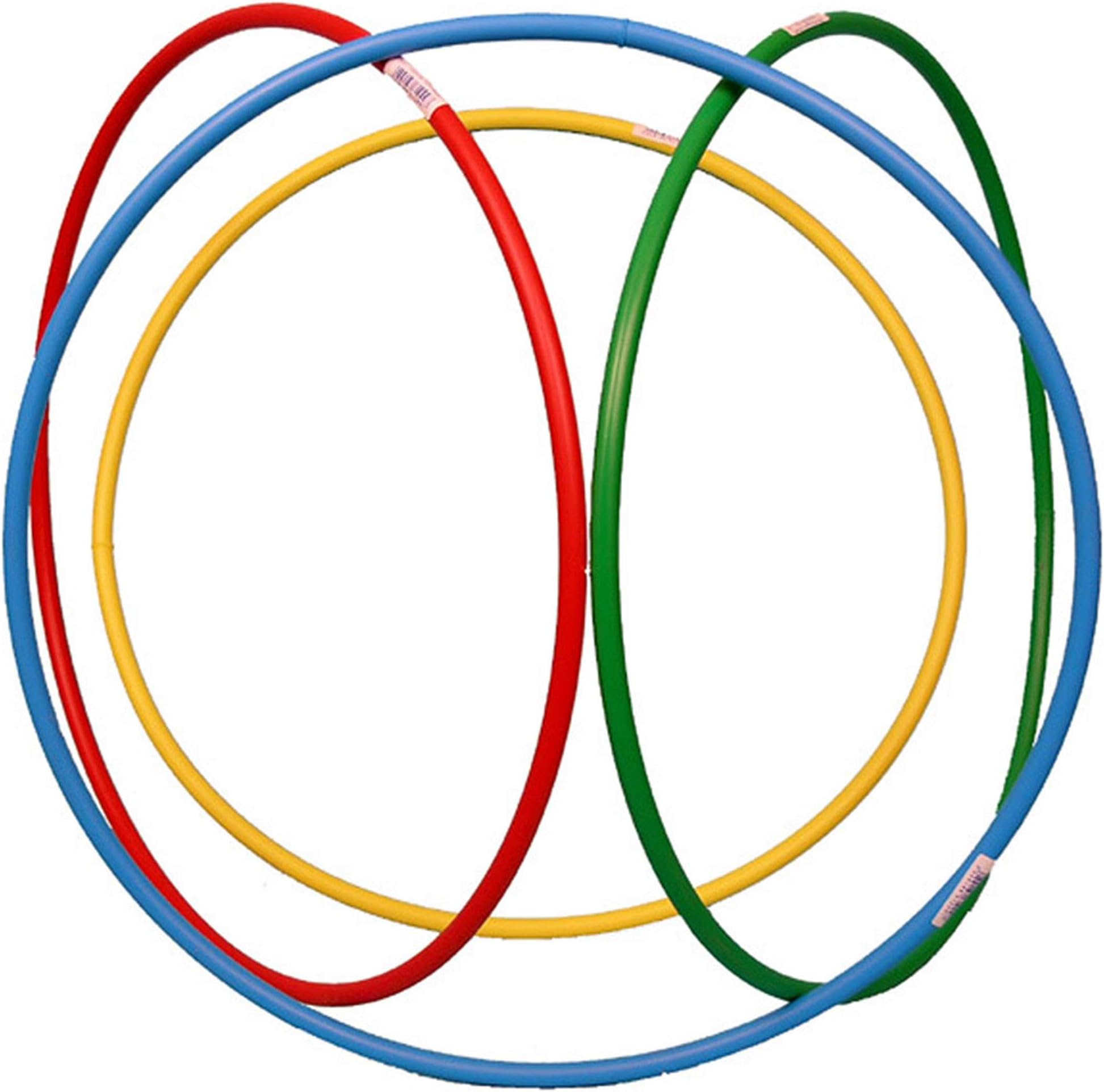 Witzigs Games Standard Hula hoops bundle of 4x900mm. dia. 03256