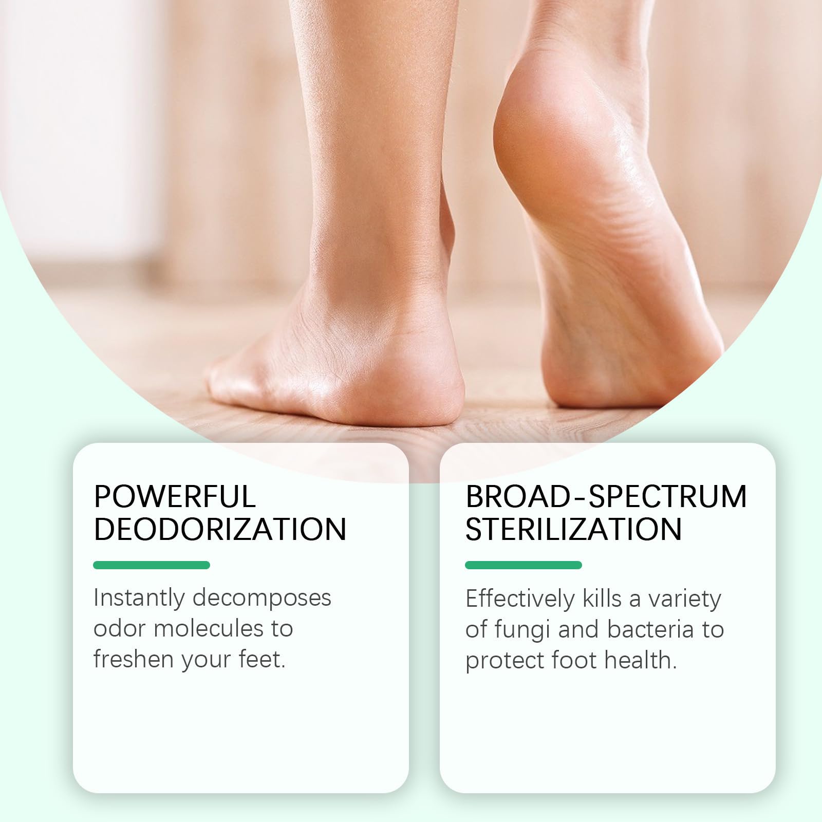 Anti-fongique foot Spray, contre les démangeaisons et les pieds en sueur