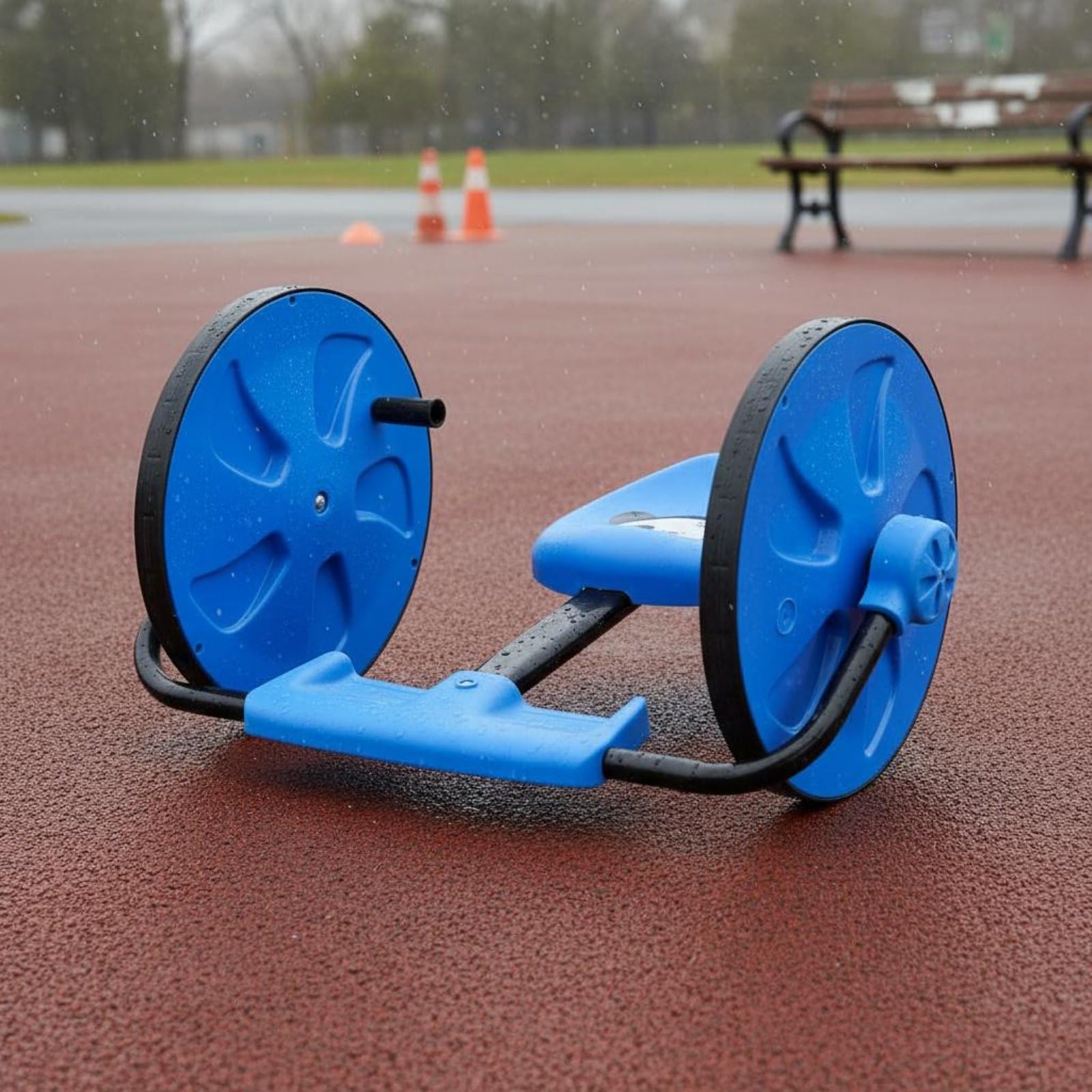Bicicleta de Equilibrio Infantil Correpasillos Coche de Juguete de Balanceo con Estructura de Ruedas Estable y Conducción Suave Adecuada para, Rojo