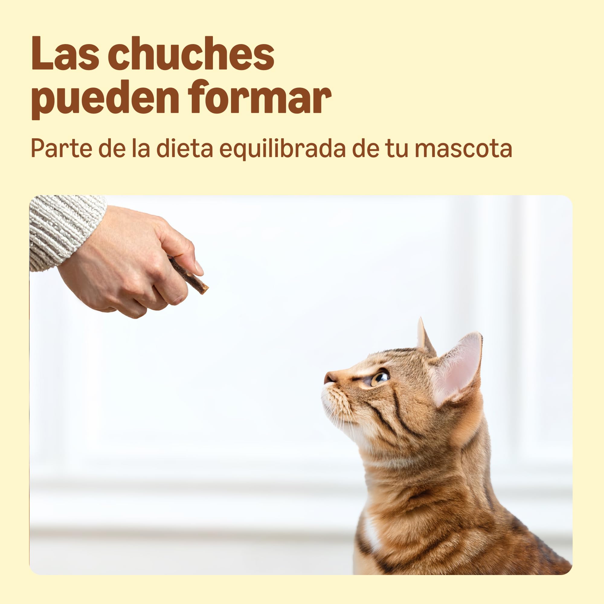 by Amazon - Palitos de Pollo e hígado para Gatos, 50 g