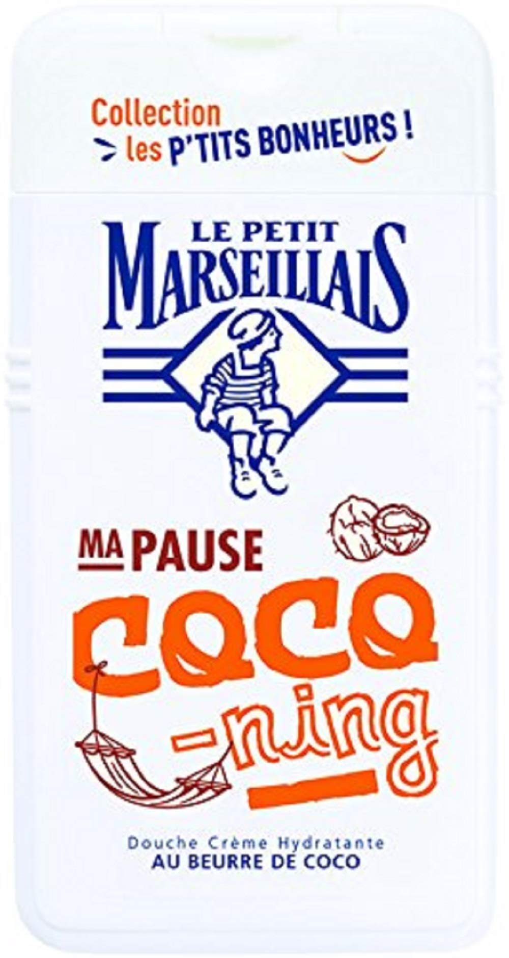 Le Petit MarseillaisLe Petit Marseillais Douche Crème Hydratante Pour les Corps à l'Huile de Coco, 250ml (l'emballage peut varier)
