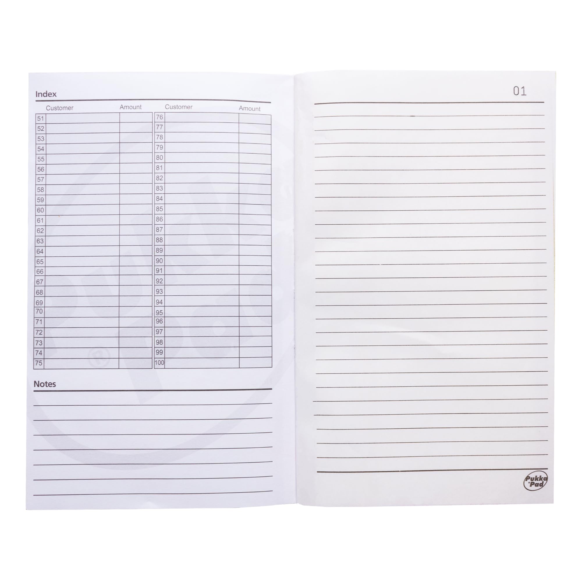 Pukka Pad s 6901-FRM Value Notizbuch, liniert, 216 x 130 mm, 5 Stück