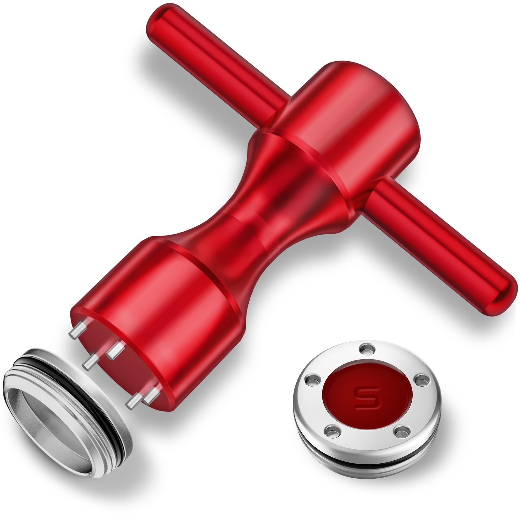 Golf Head weight 2pcs. 5g Golf Custom Weights+Red Wrench Compatible with Titleist Scotty Cameron Putters Newport (5g)