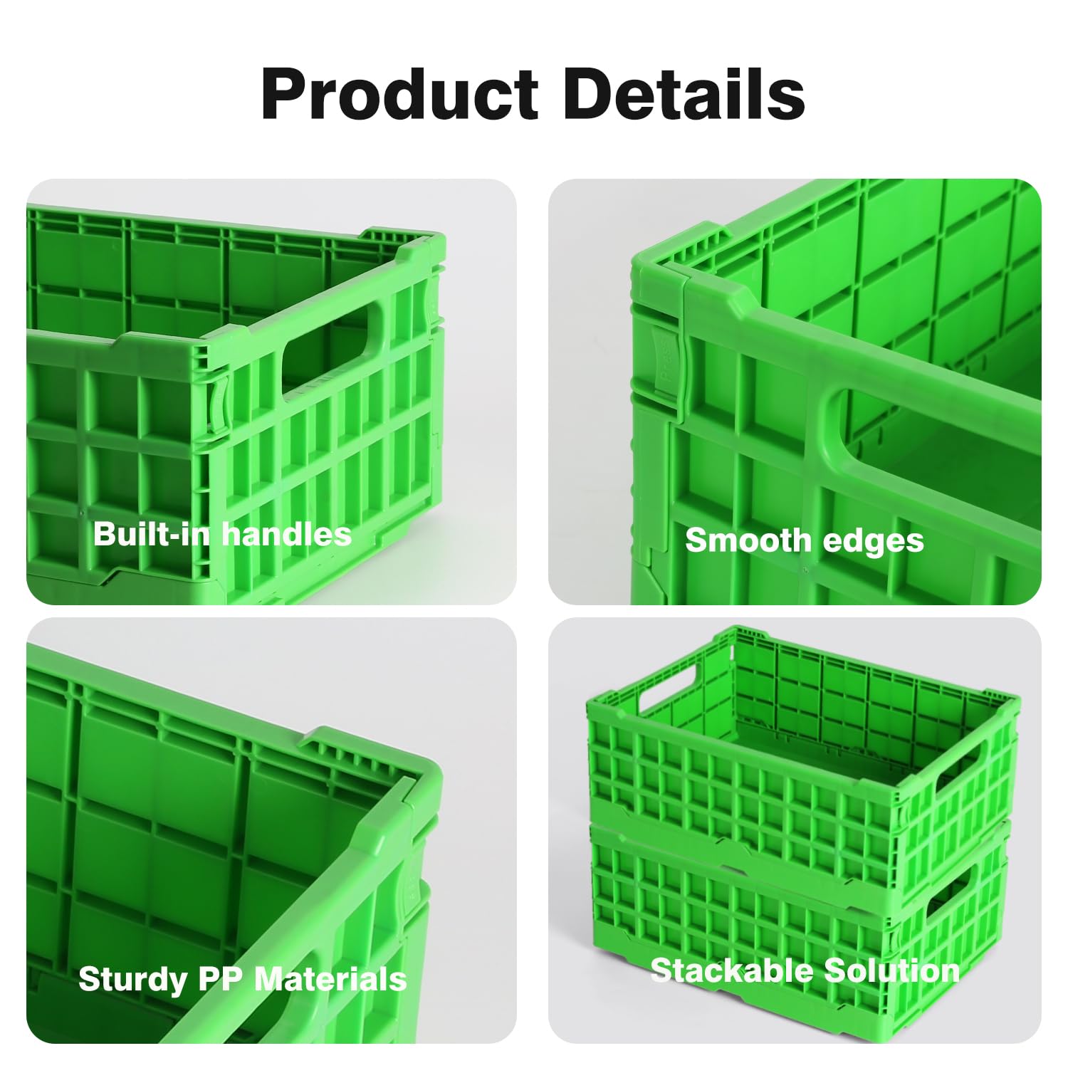 Amazon.com - LivLab Mker small collapsible storage bin, 15.6 