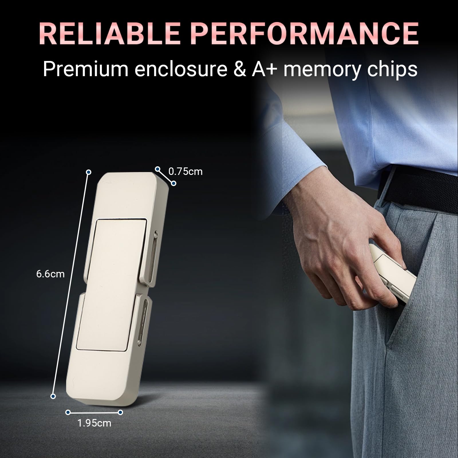Chiavetta USB da 512 GB, veloce da 550 MB/s, 2 in 1, disco rigido esterno USB 3.2 Gen2, Gen2, memoria per telefoni cellulari con interfaccia Type-C/tablet, Windows/Mac